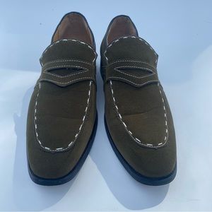 Faux Suede Penny Loafer